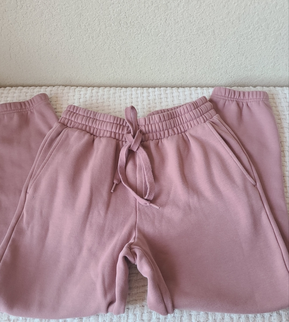 #30 Fabletics Pink Jogger Sweat Pants Women's Size S - Picture 3 of 9